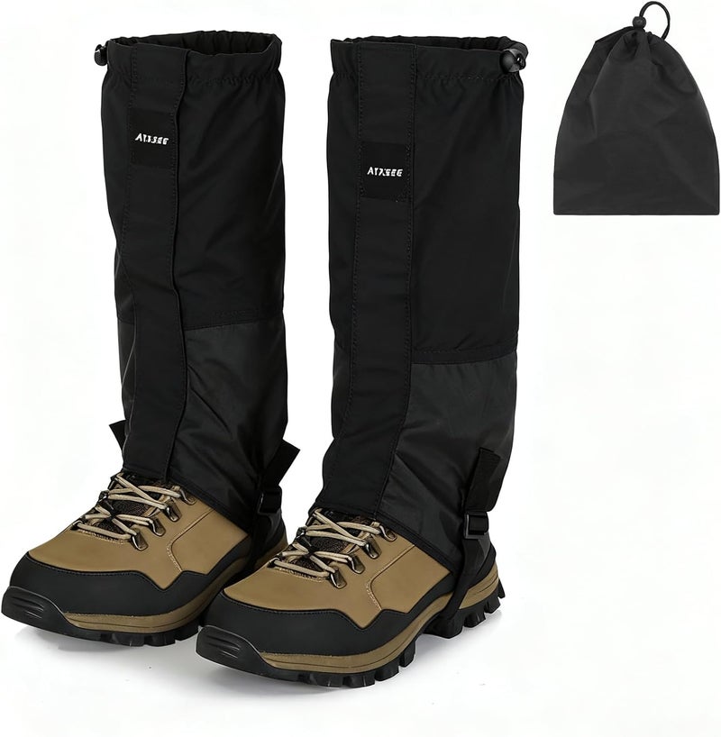 yuuzue Waterproof Adjustable Hiking Gaiters for Men and Women, Snow Boots-Gaiters for Hiking in Hunting Sand Mud Mountain Climbing Snowshoeing - Image 1